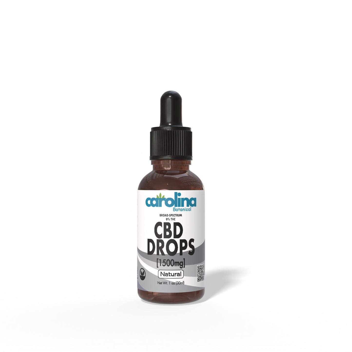Carolina Botanical 1500MG CBD Drops (THC FREE)