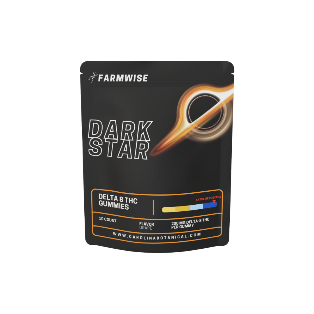 Farmwise 200mg Dark Star Gummies 10 Count