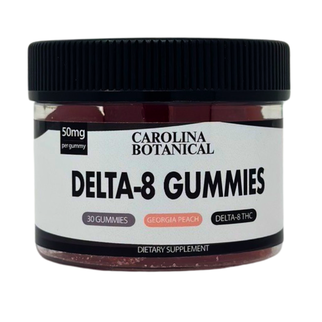 Carolina Botanical 50mg Delta-8 Gummy Jar (30ct)