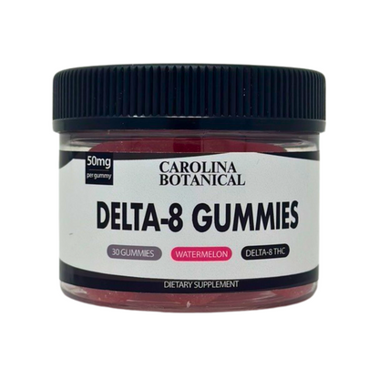 Carolina Botanical 50mg Delta-8 Gummy Jar (30ct)